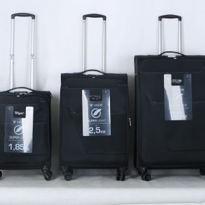 סט מזוודות בד קלות משקל במיוחד דגם איטליה של חברת ויגור
