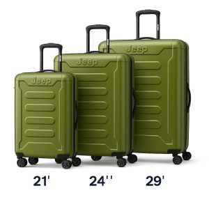 סט מזוודות JEEP–דגם MIAMI המחודש