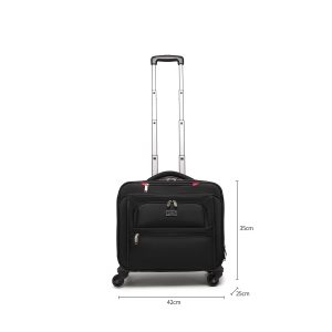 מזוודת טרולי משרדית 4 גלגלים דגם 666EA