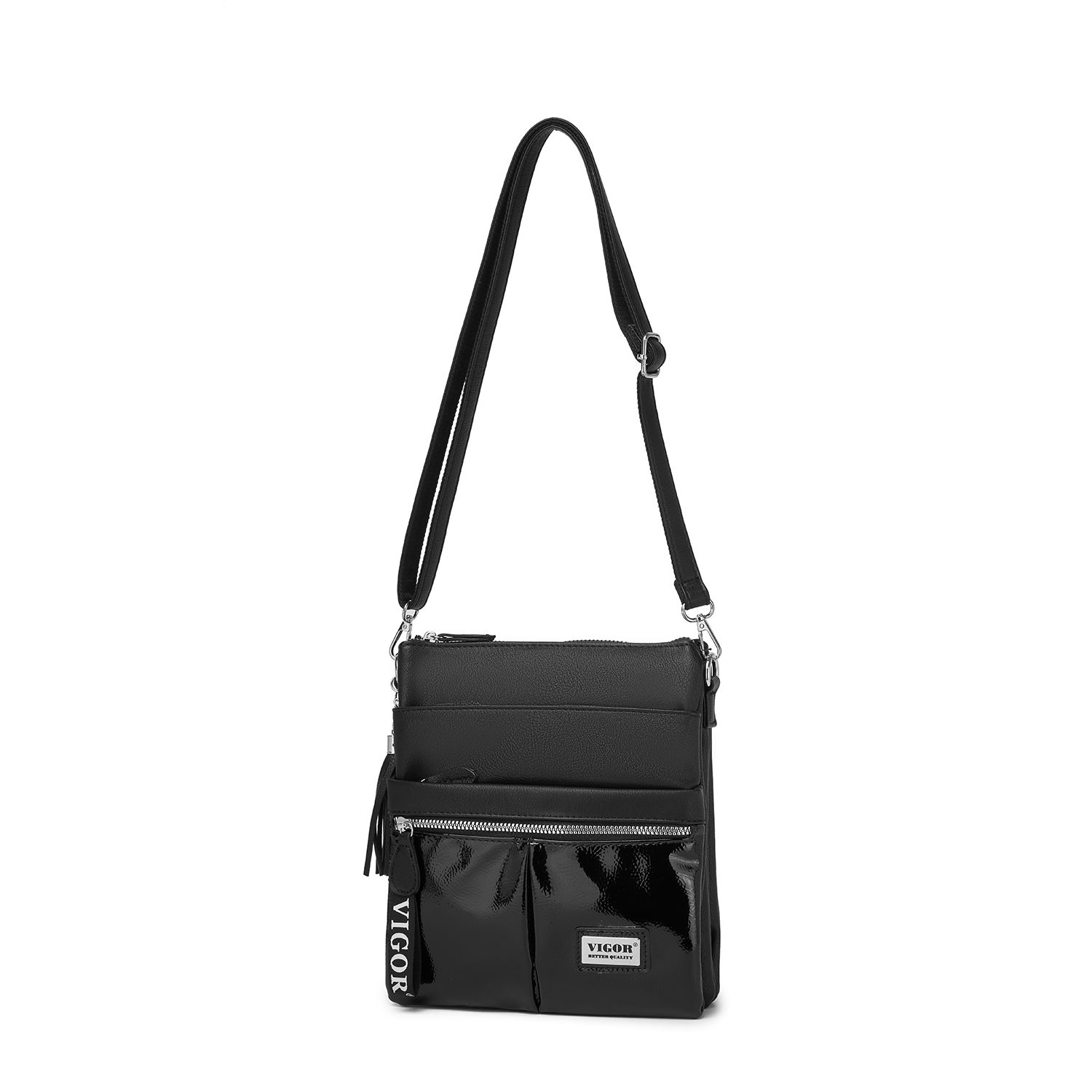 תיק צד דמוי עור PU דגם 124097EA – תמונה 2