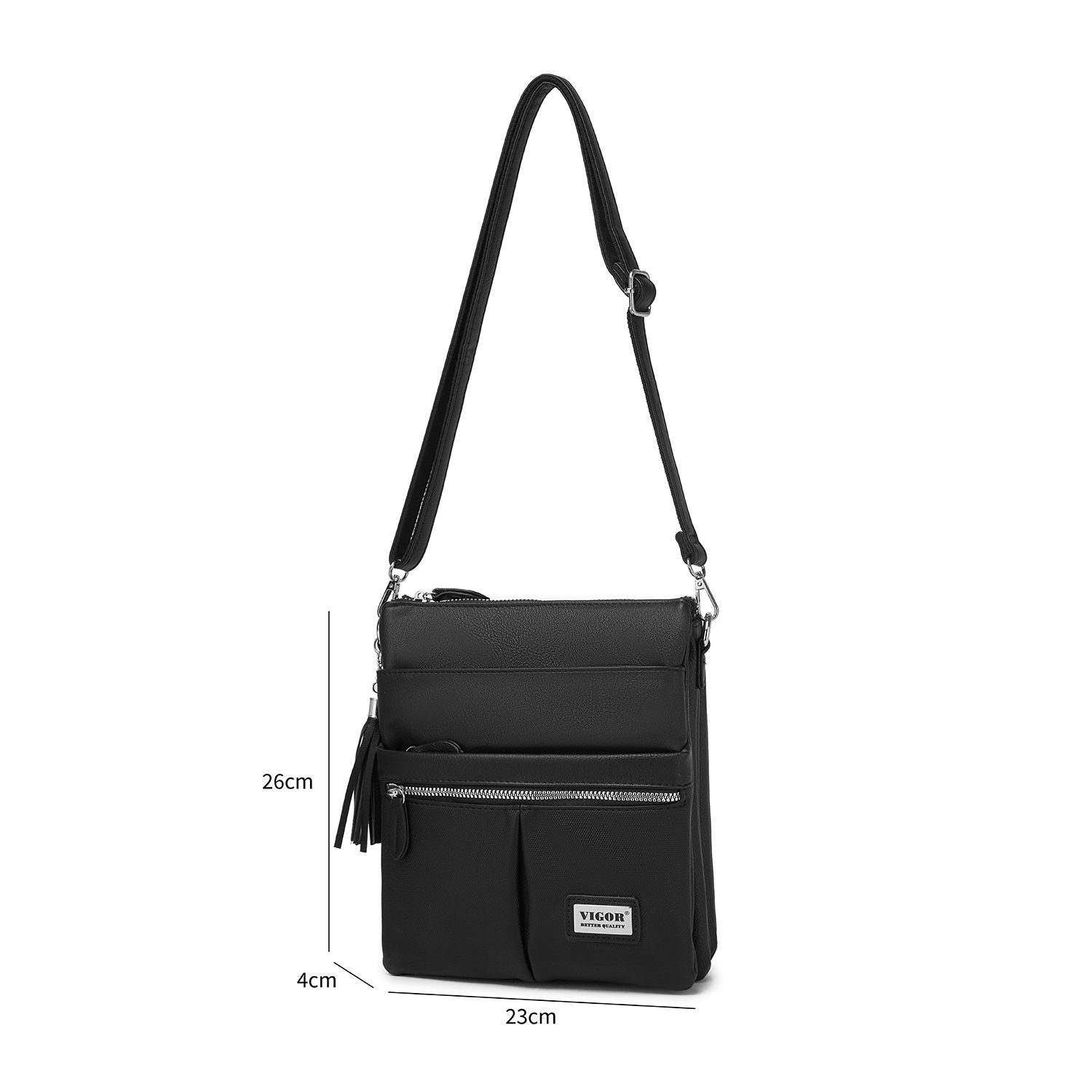 תיק צד דמוי עור PU דגם 124097EA – תמונה 4