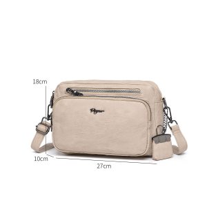 תיק צד אופנתי רצועה מוצלבת טבעוני VIGOR דגם 151036EA