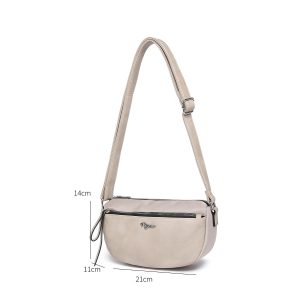 תיק צד אופנתי רצועה מוצלבת טבעוני VIGOR דגם 151081EA