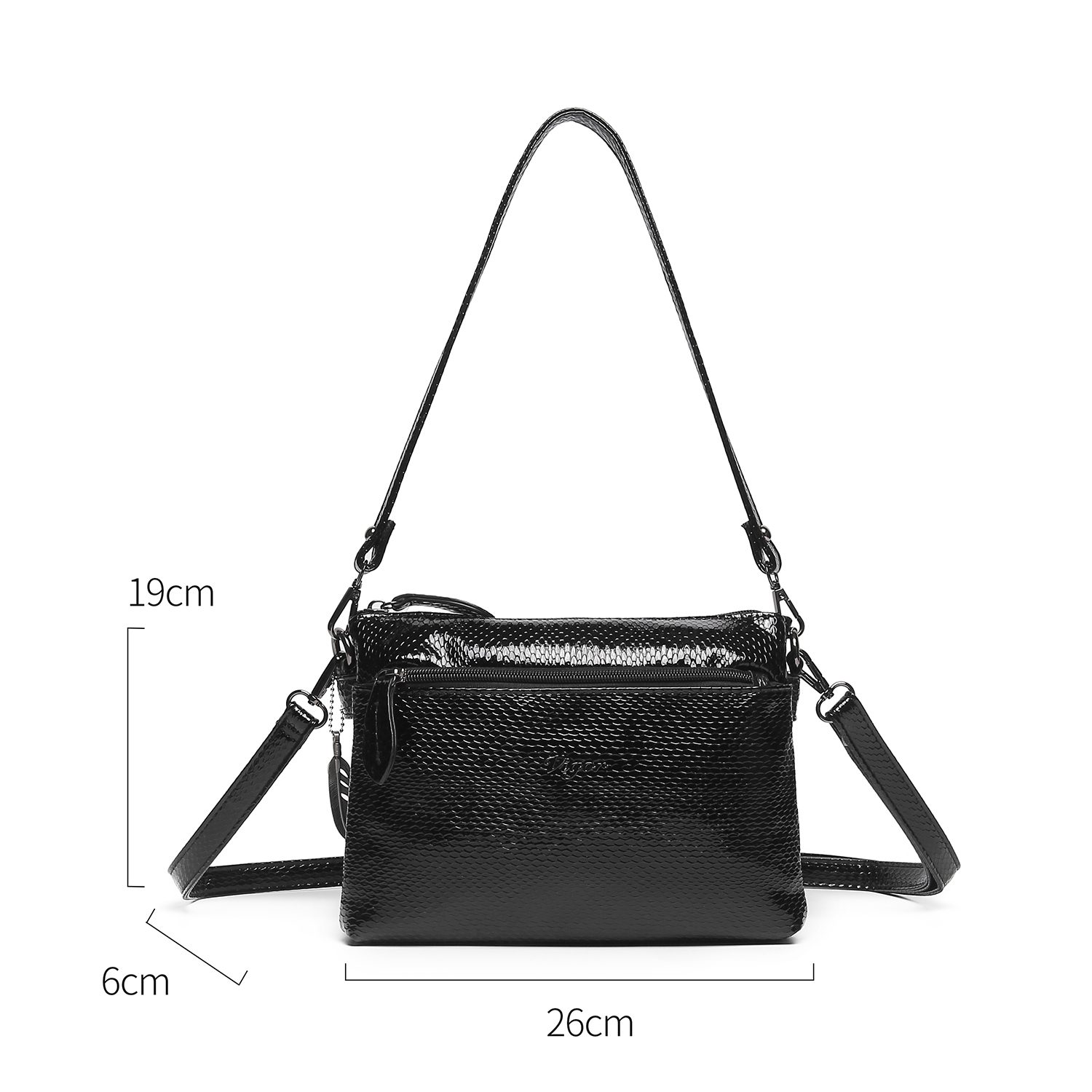 תיק צד דמוי עור (PU) דגם 193050 – תמונה 3