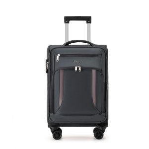 סט 3 מזוודות בד מסדרת B-Lite בצבע אפור גרפיט אלגנטי – VIGOR דגם 151060-1