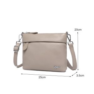 תיק צד לנשים מעור אמיתי בעיצוב אלגנטי וקלאסי דגם 151074L