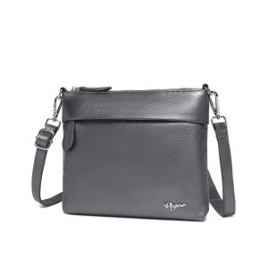 תיק צד לנשים מעור אמיתי בעיצוב אלגנטי וקלאסי דגם 151074L